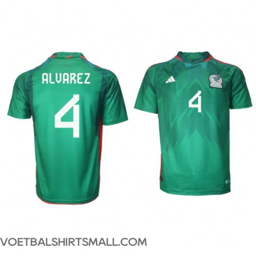 Mexico Edson Alvarez #4 Voetbalkleding Thuisshirt WK 2022 Korte Mouwen
